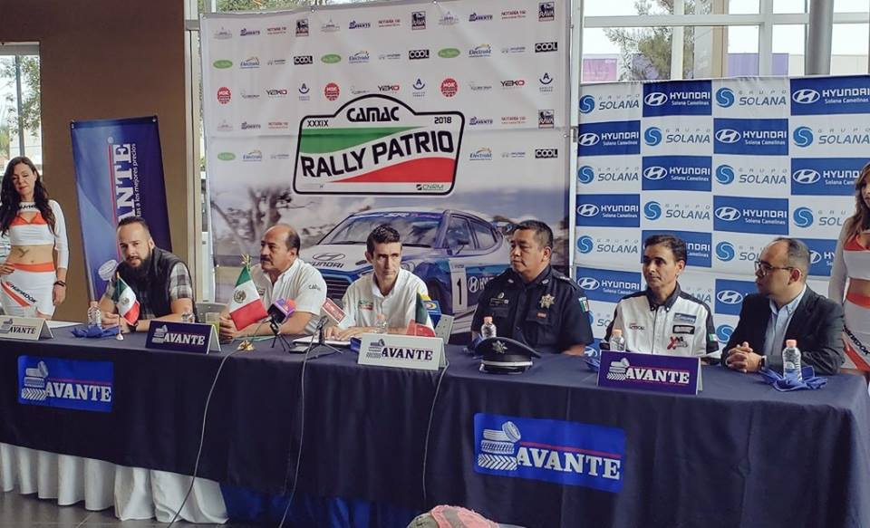50 tripulaciones correrán en la edición 39° del Rally Patrio 2018
