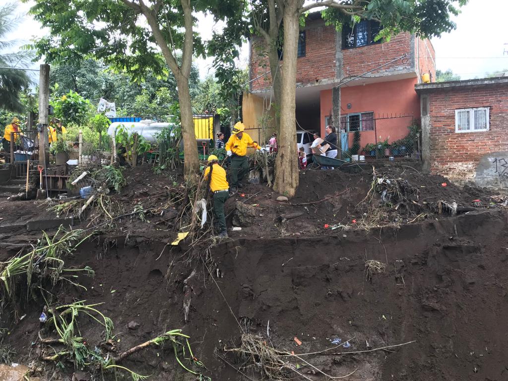 Al 60% el desazolve tras catastrofe en Peribán: Conafor