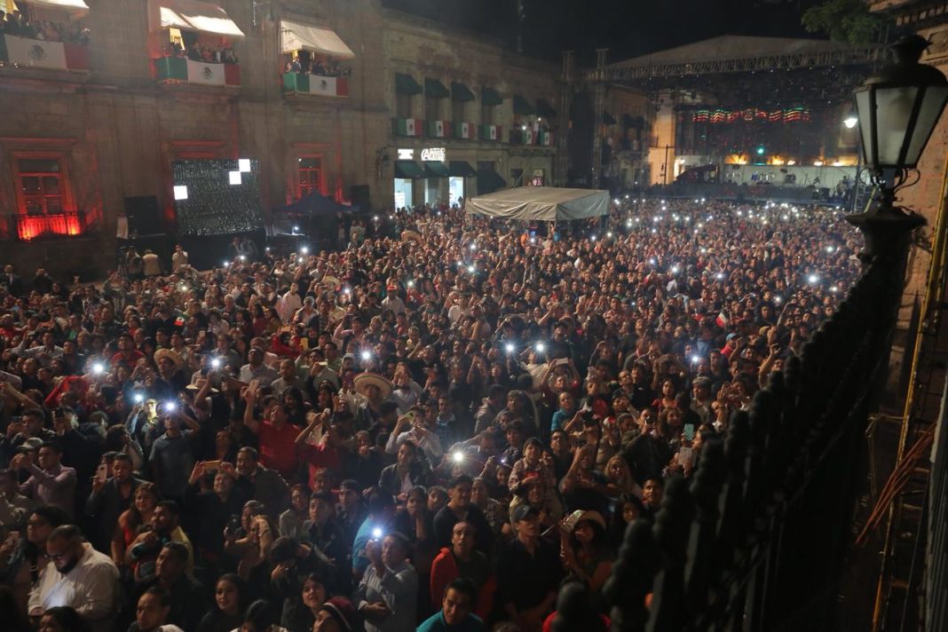 Saldo blanco en Michoacán tras conmemoración del Grito