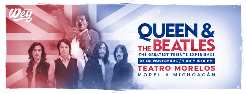 Rendirán tributo a Queen y The Beatles en Morelia