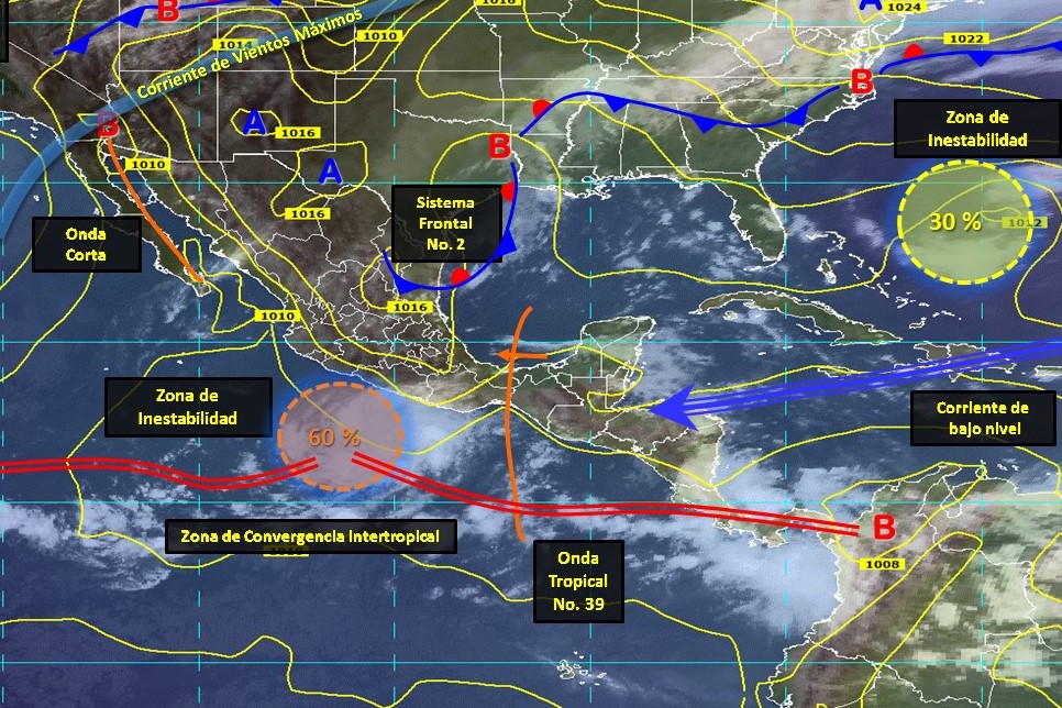 Reitera Segob recomendaciones ante la presencia de lluvias