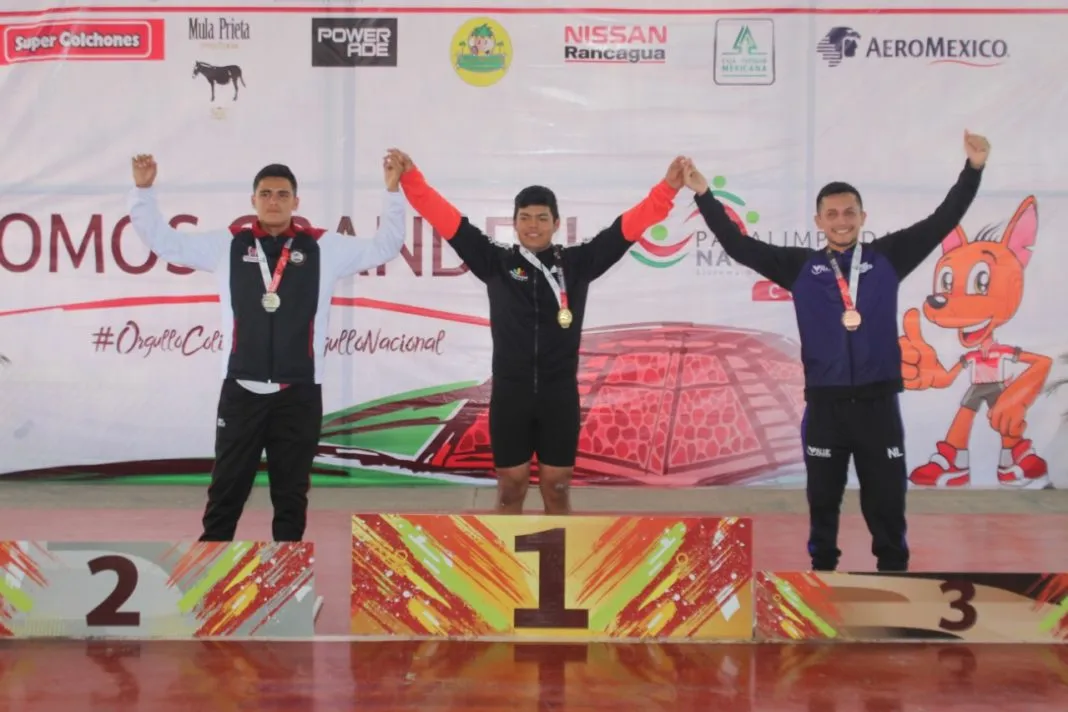 Jornada de 11 medallas para Michoacán en la Paralimpiada Nacional 2018
