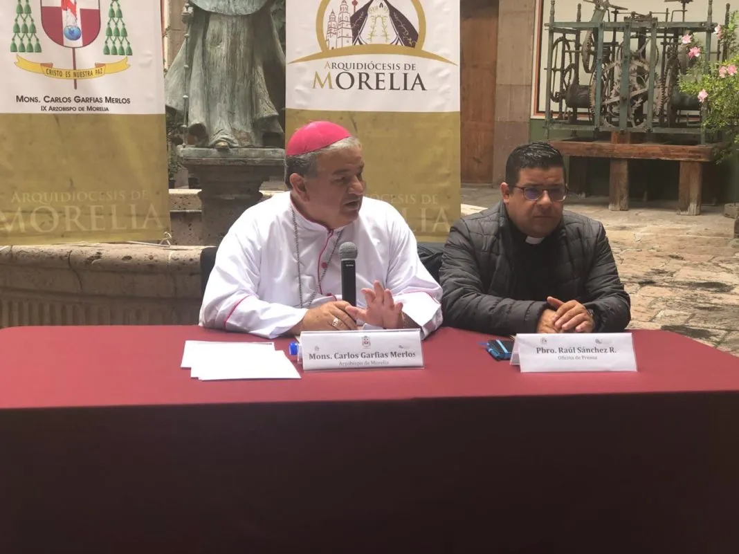 En la Iglesia Católica hay cero tolerancia en temas de abuso sexual, se trata con la debida drasticidad dijo el arzobispo de Morelia, Carlos Garfias Merlos