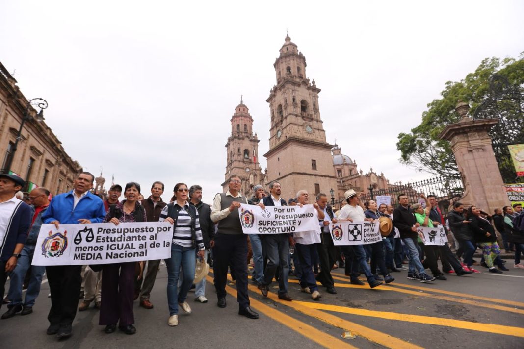 Paralizará SPUM a la UMSNH el próximo lunes