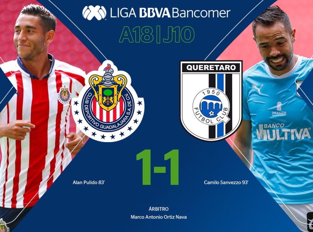 Gallos rescata empate de último minuto
