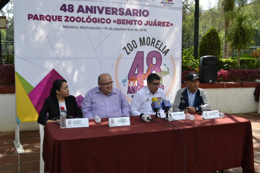 Zoológico de Morelia festeja sus 48 años con eventos deportivos