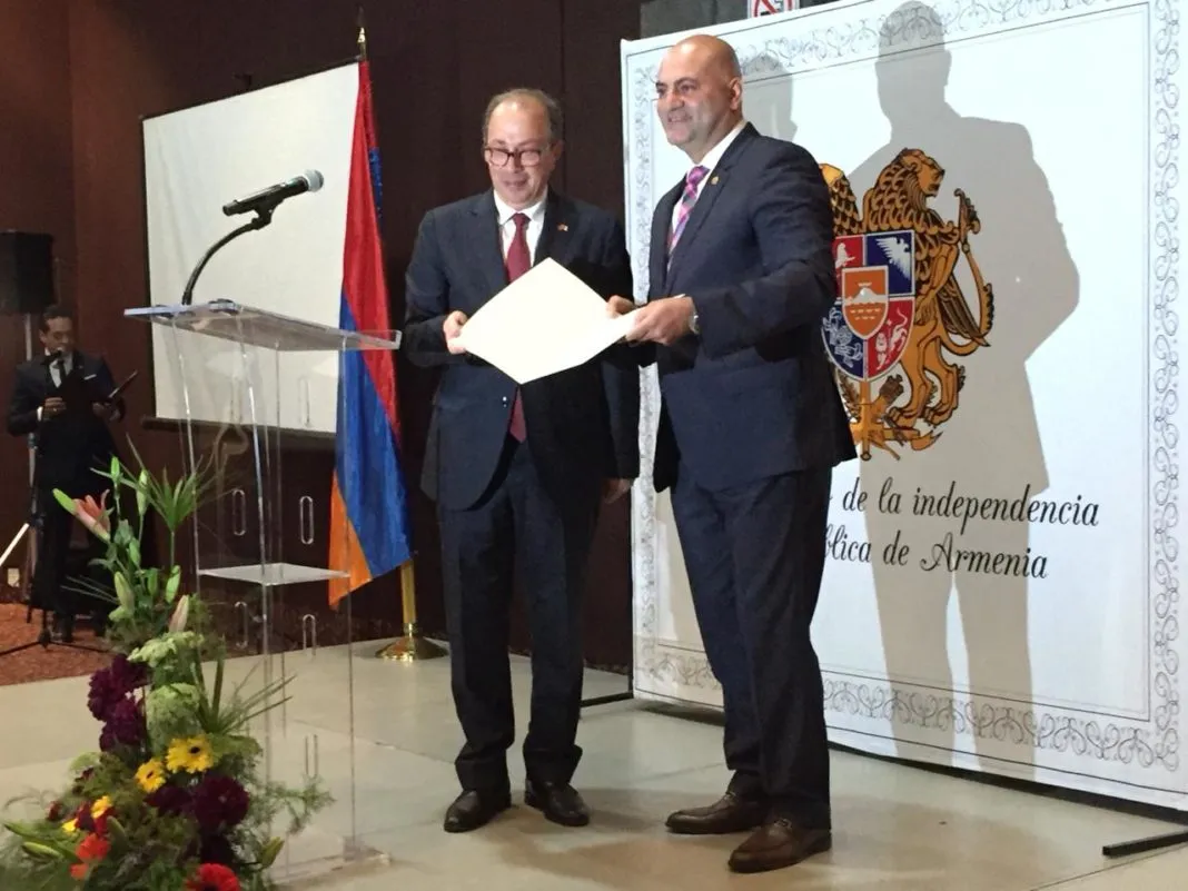 Nombran nuevo cónsul de Armenia en Michoacán