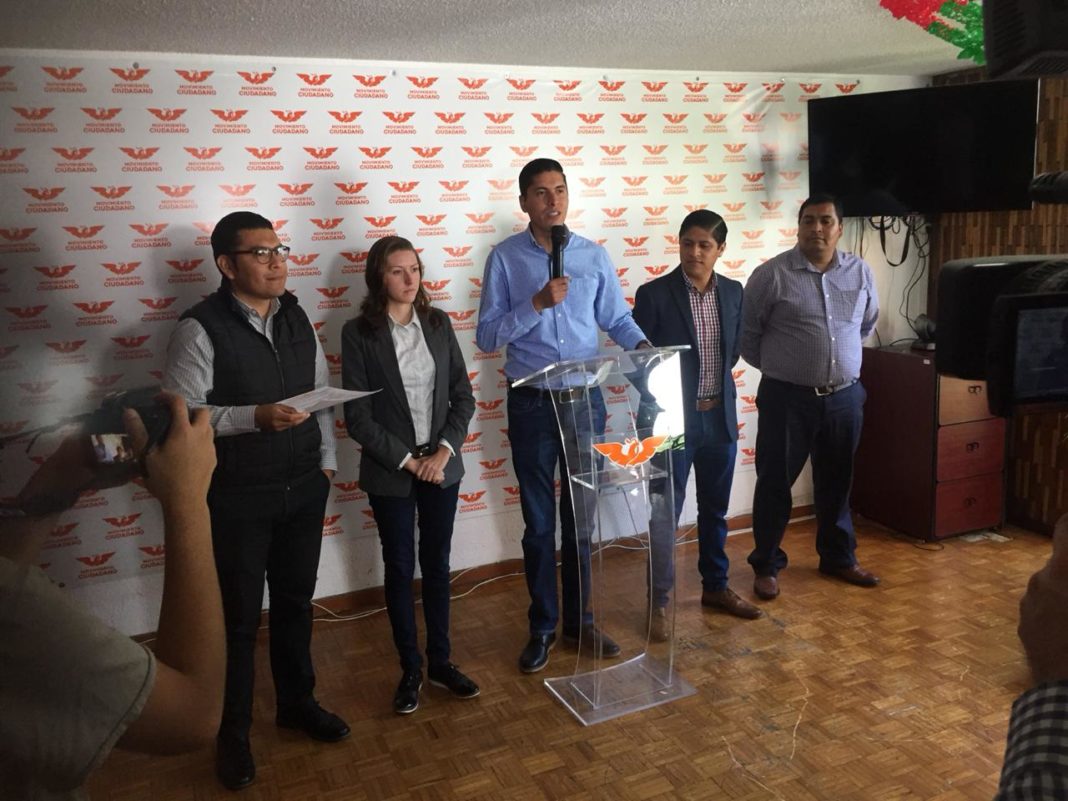 Renuncia Javier Paredes a su sueldo como dirigente estatal de MC