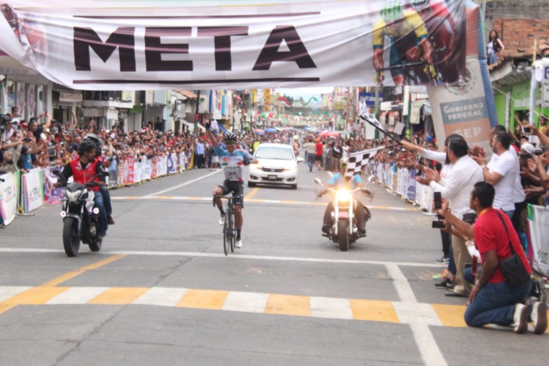 Orlando Trinidad, ganador de la Clásica Ciclista “Zacapu” Martínez 2018