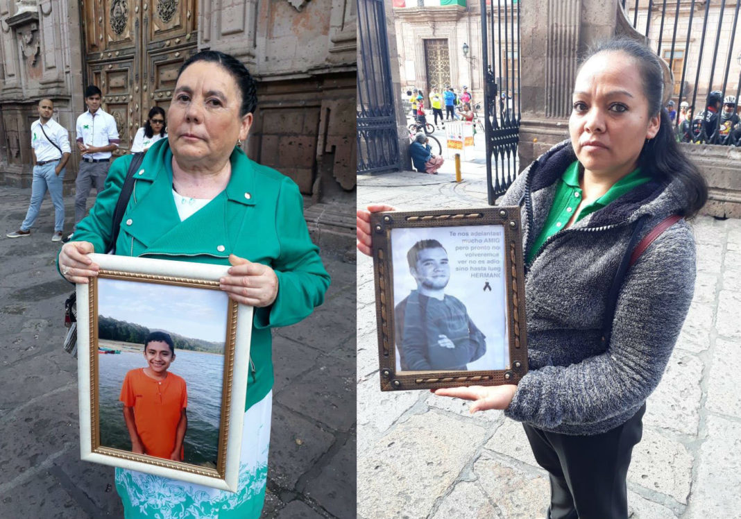 La luz de sus ojos se quedó, mi hijo sigue viendo