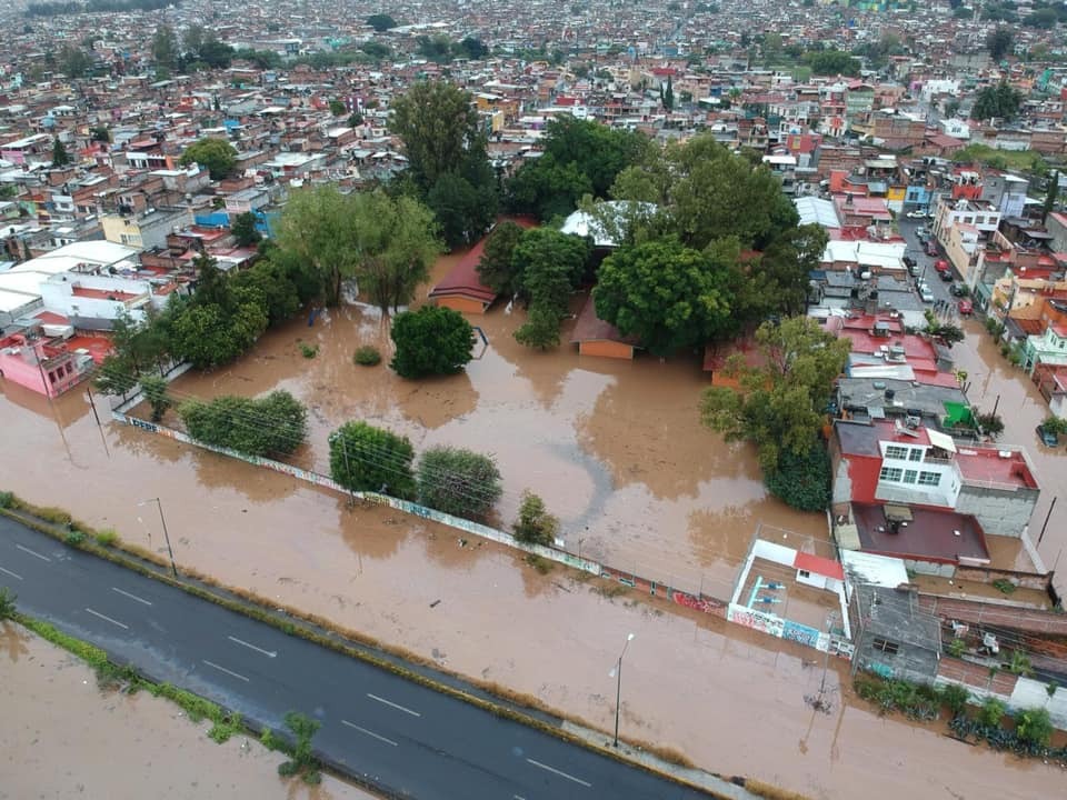 40 colonias de Morelia afectadas por la lluvia; 10 las más dañadas