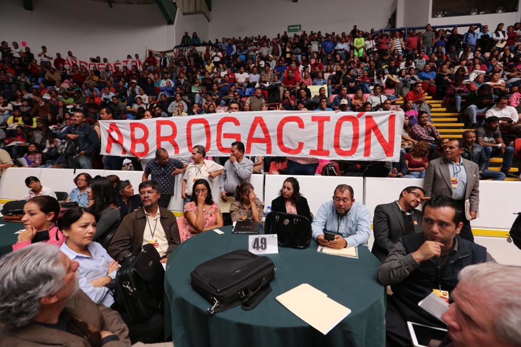 En foro de consulta exige CNTE abrogación de Reforma Educativa