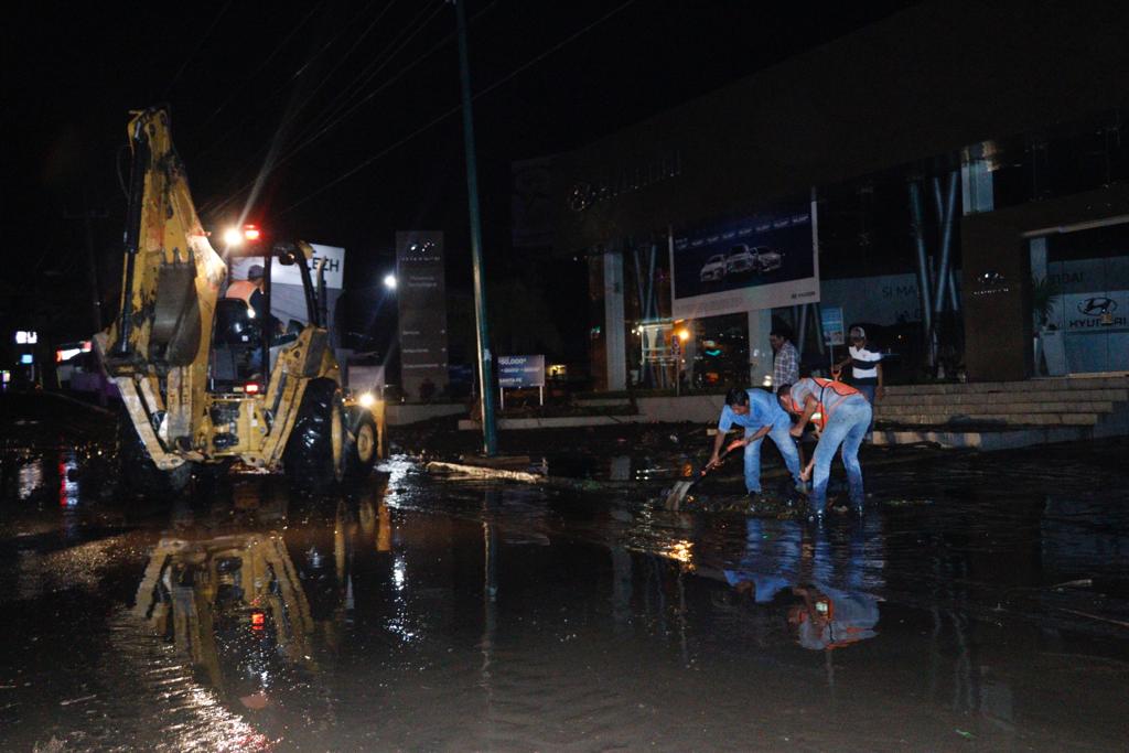 Tormenta genera afectaciones en Colima