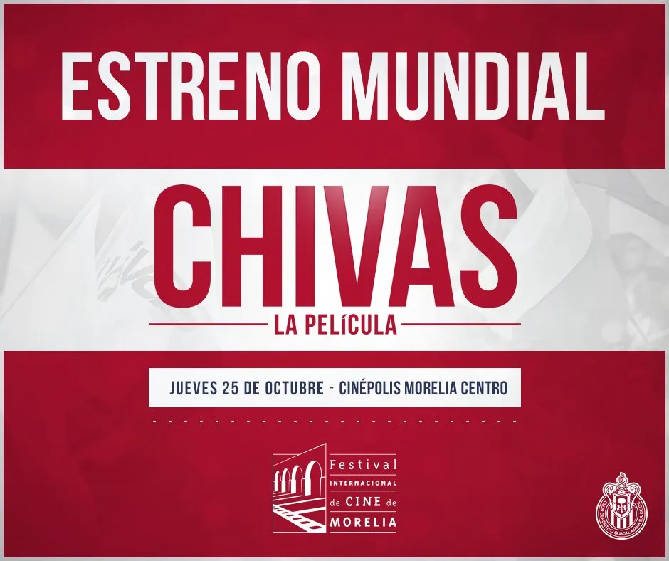 Agotadas las entradas para la película de las "Chivas"