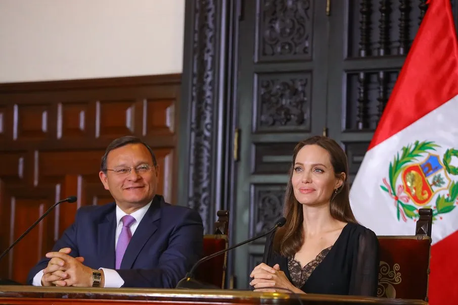 Angelina Jolie visitará a migrantes venezolanos