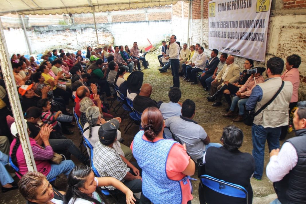 Consolida PRD reestructura de comités municipales