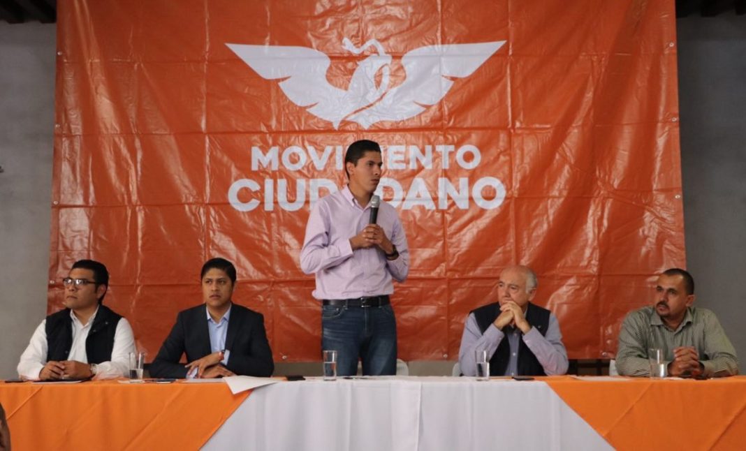 Coordinadora de Movimiento Ciudadano concede licencia a Javier Paredes