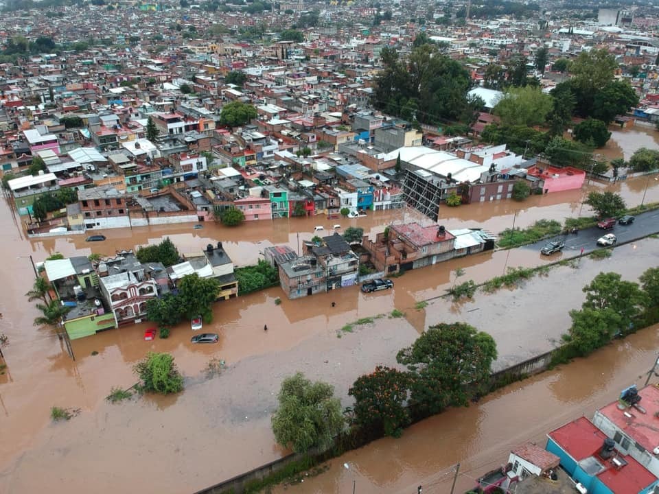 Confirma Conagua desfogue controlado de la presa de Cointzio