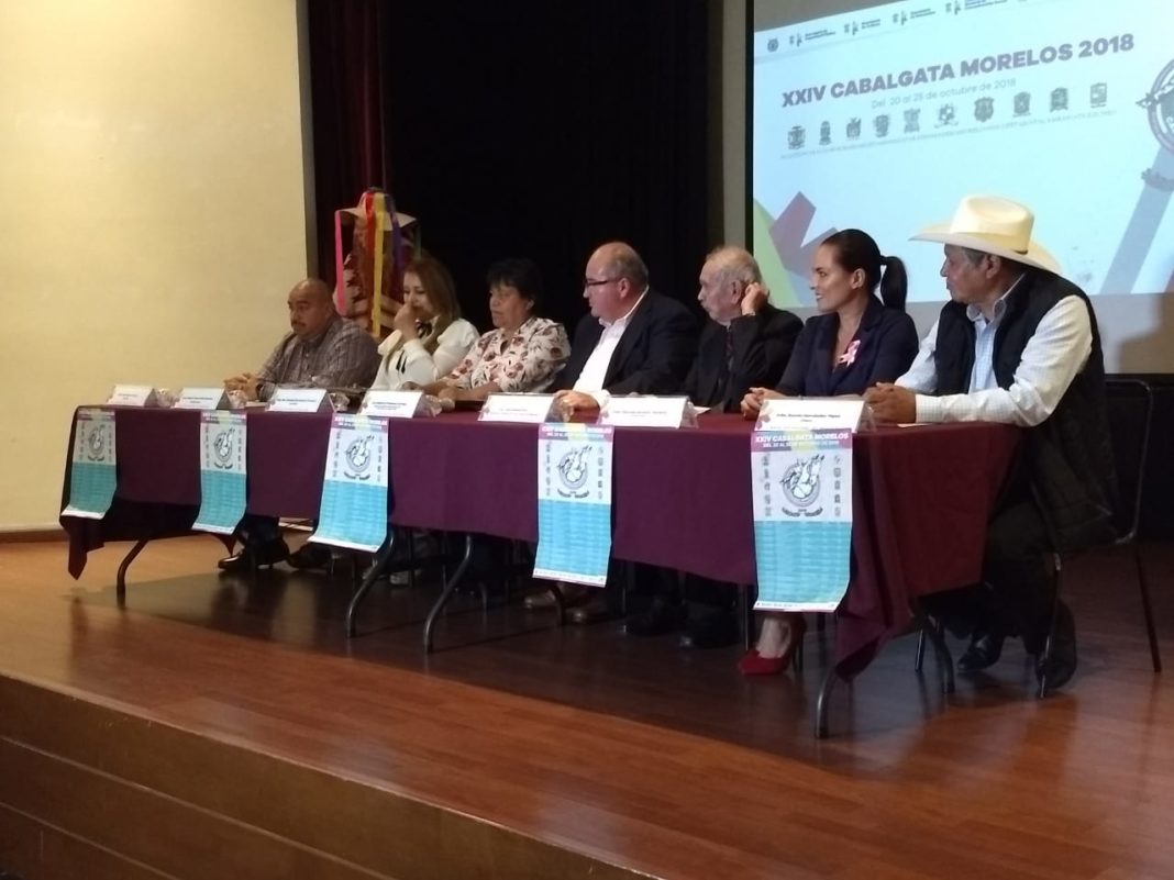 Todo un hecho histórico la cabalgata de Morelos