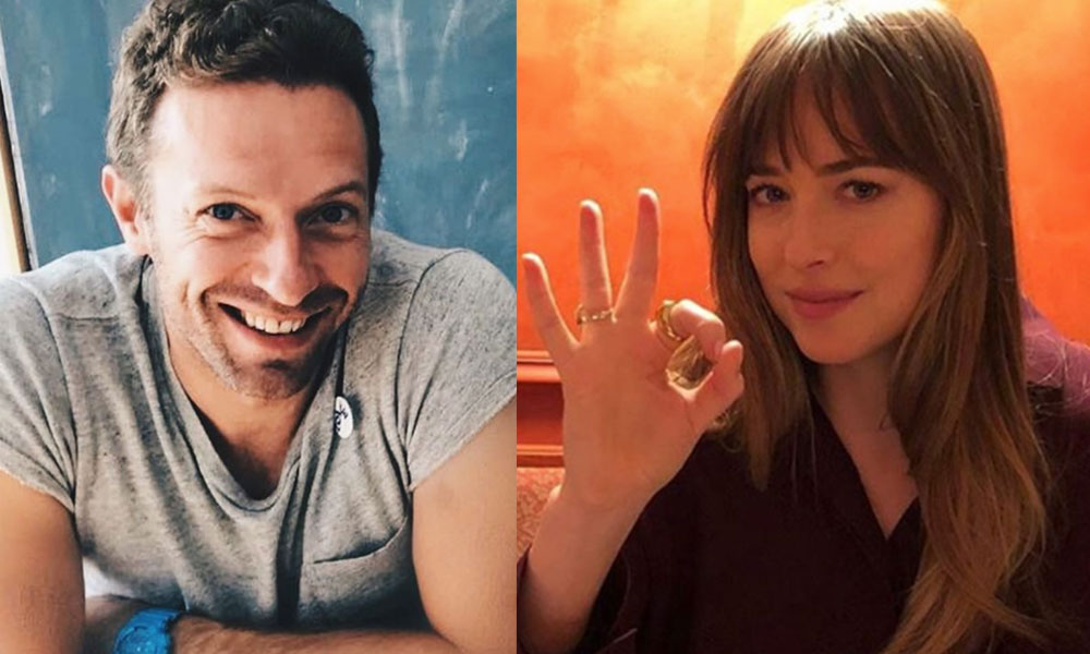 Dakota Johnson y Chris Martin, serán padres