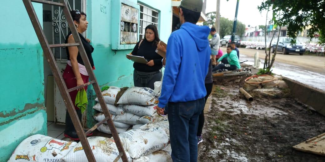 Más de mil daminificados por inundaciones en Morelia