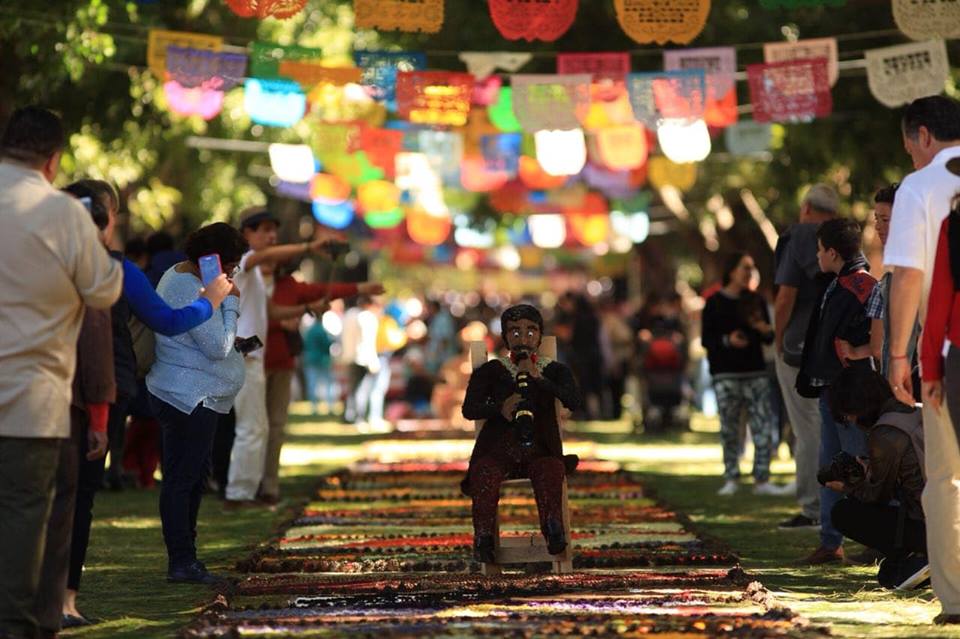 La Calzada Fray Antonio, se llena de tapetes florales