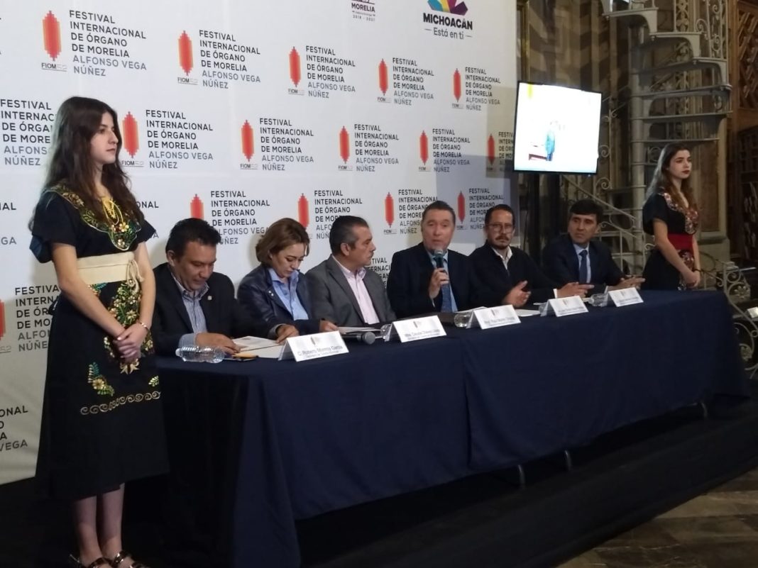 Todo listo para el Festival Internacional de Órgano de Morelia