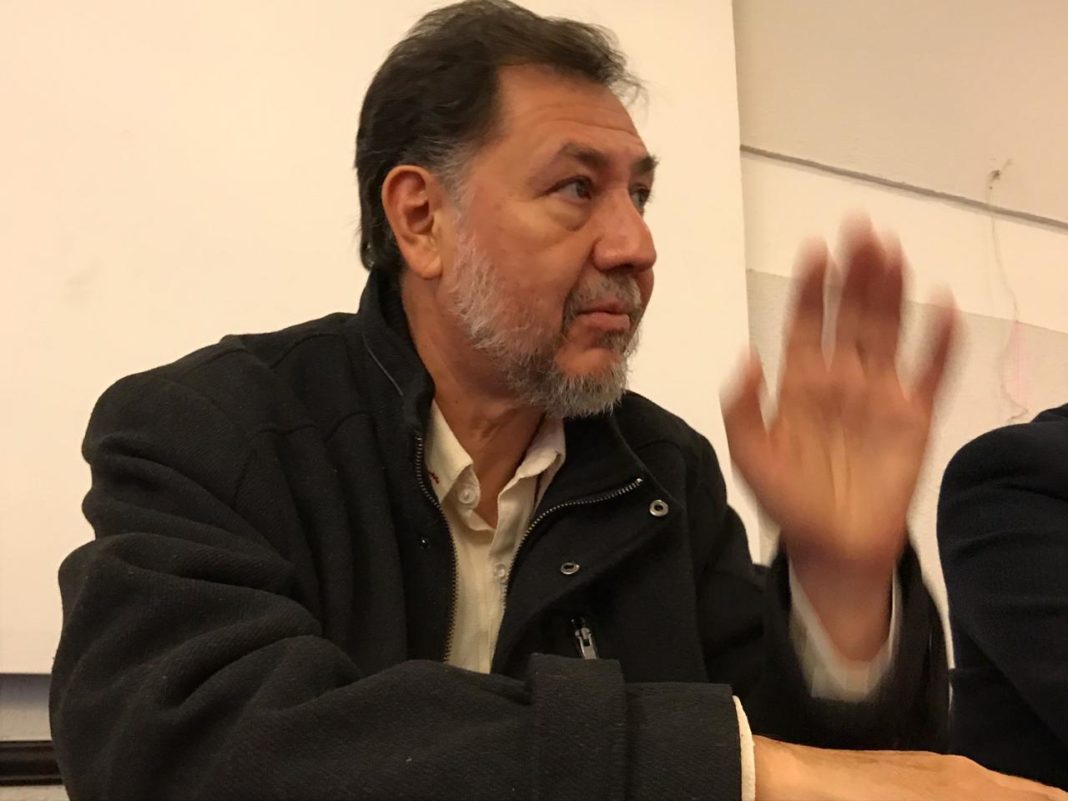 Termina Fernández Noroña en el MP por robo