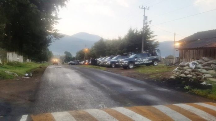 nahuatzen Con operativo de seguridad, pretenden recuperar alcaldía de Nahuatzen