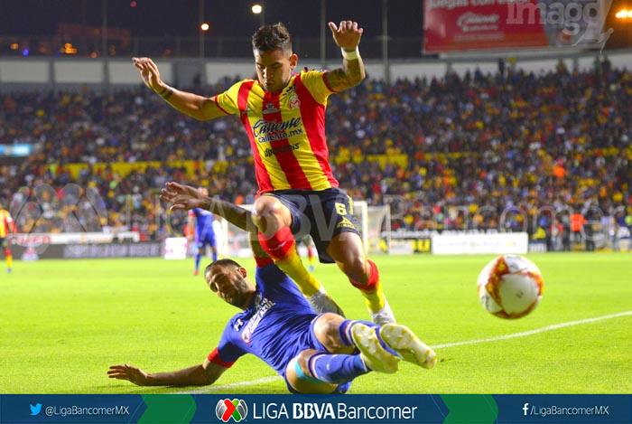 Concluye primer tiempo del Monarcas vs Cruz Azul en empate 0-0