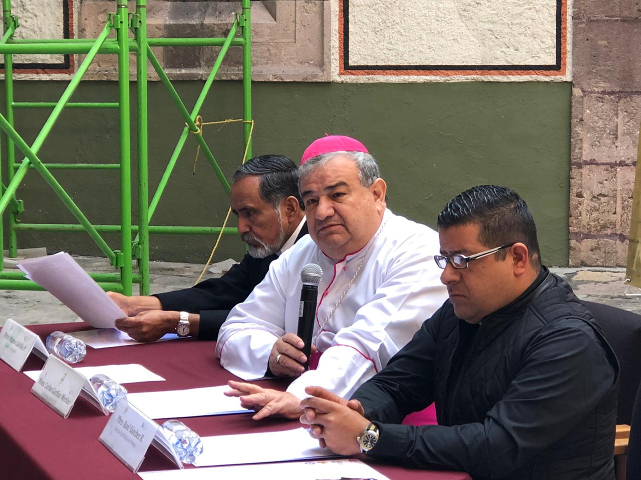 Propone arzobispo participación ciudadana en temas de seguridad