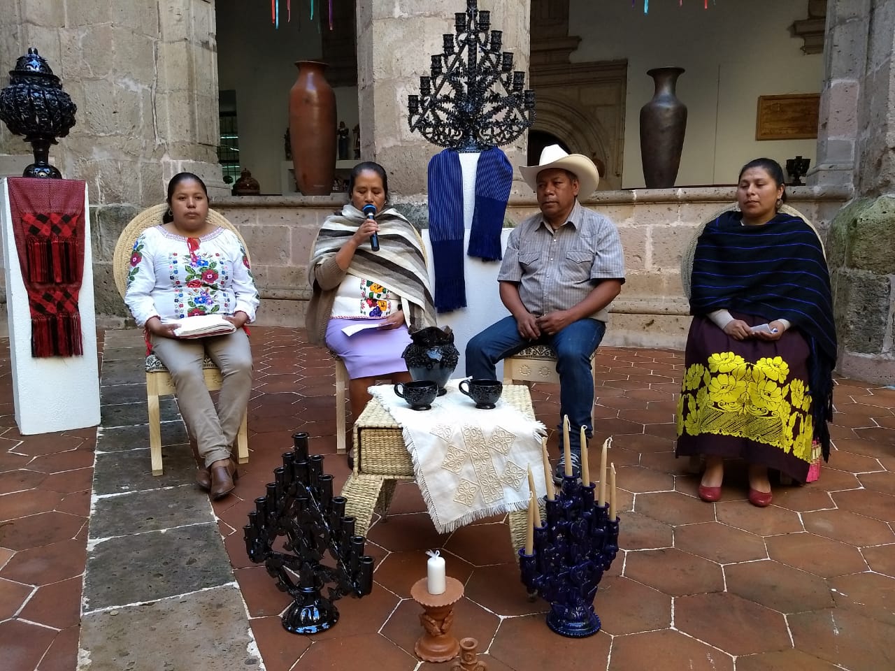 Artesanos de Santa Fe de la Laguna, presentarán artesanías libre de plomo