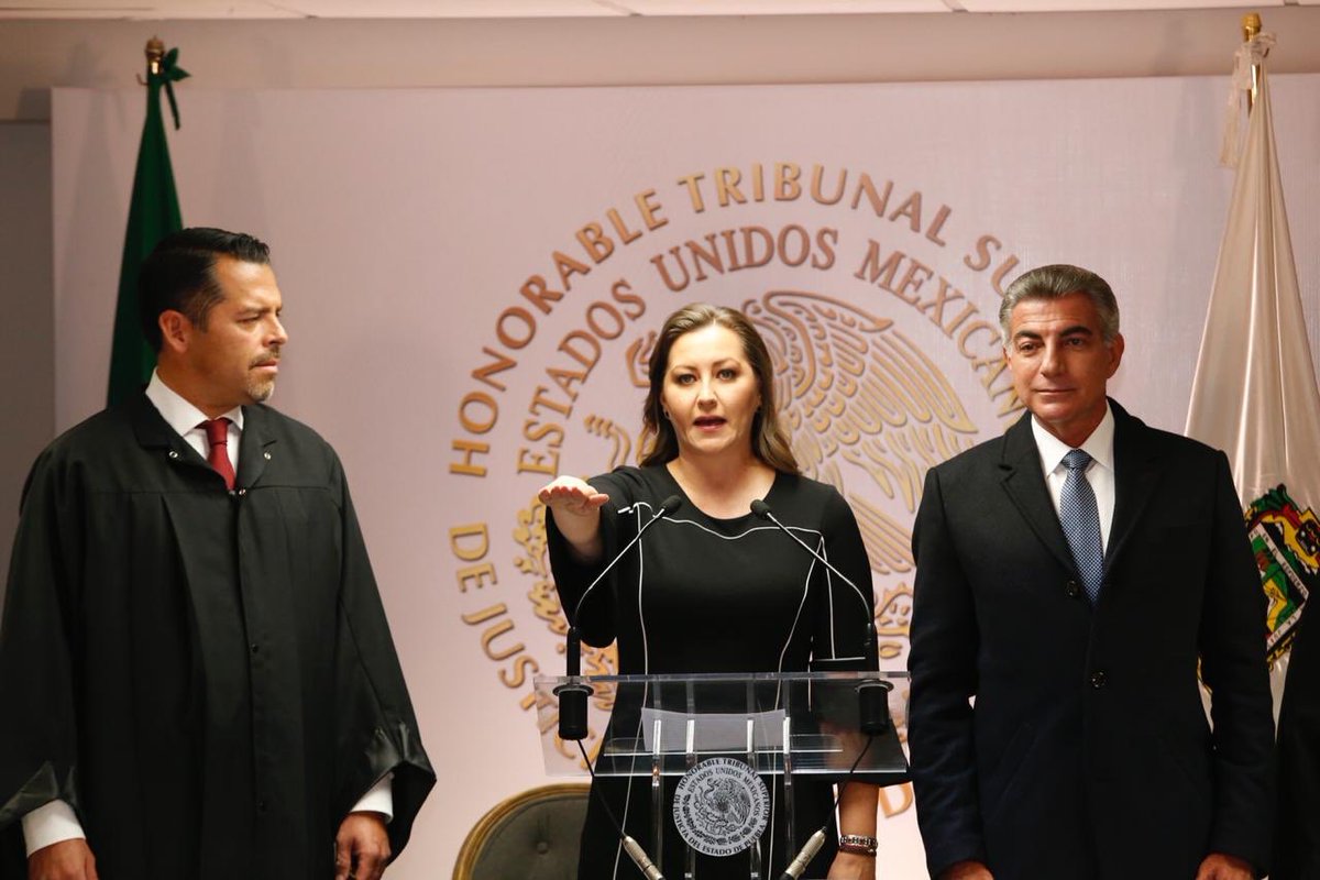 Rinde protesta Martha Erika como gobernadora de Puebla