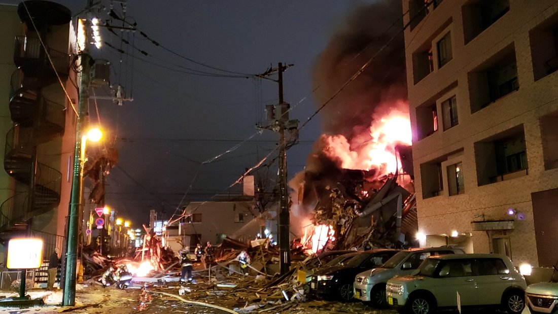 Explosión deja al menos 40 heridos en Japón