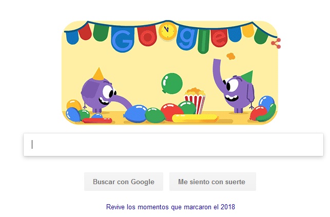 Google se despide del 2018