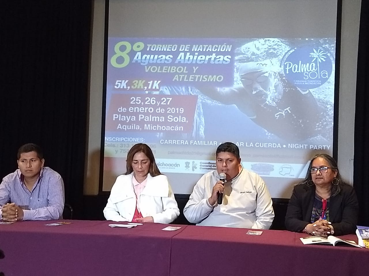 250 atletas participarán en octavo torneo de natación en aguas abiertas