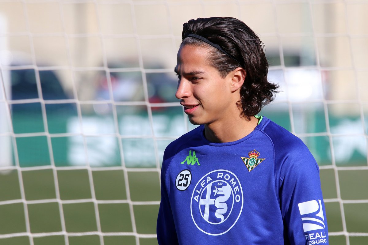 Lainez comienza entrenamientos con el Betis