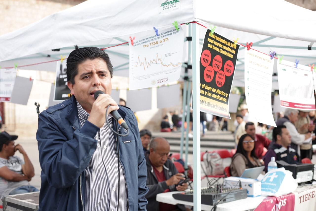 Delegado de gobierno federal asegura que suministro de gasolina ha sido suficiente