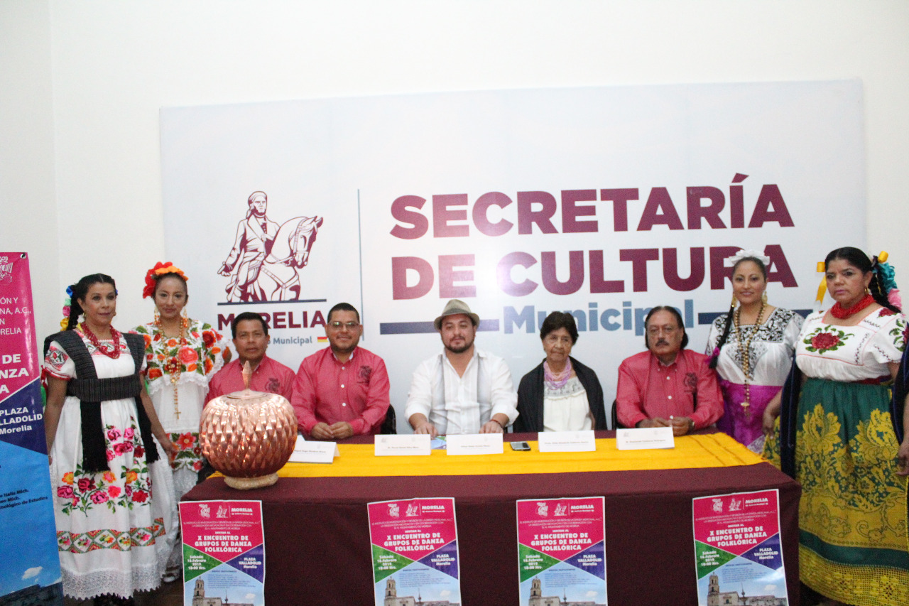 Morelia será sede del "X Encuentro de Grupos de Danza Folklórica"