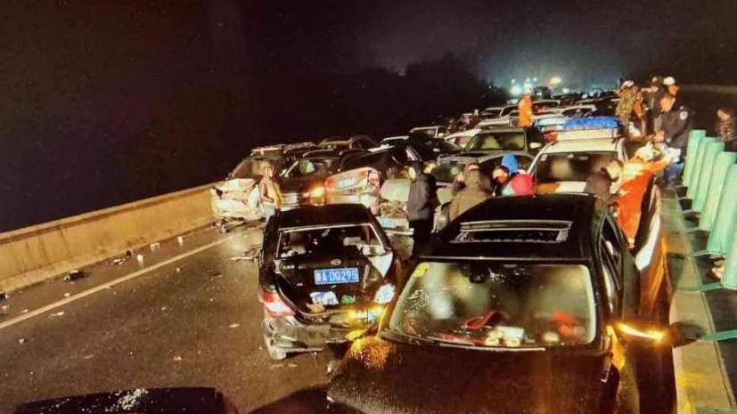 Accidente vial deja al menos 13 fallecidos en China