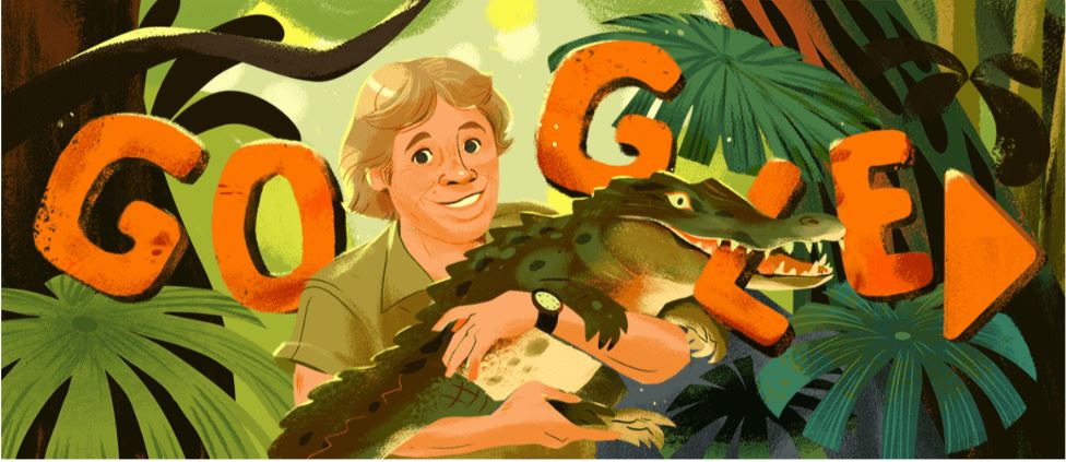 Google celebra a el “cazador de cocodrilos”