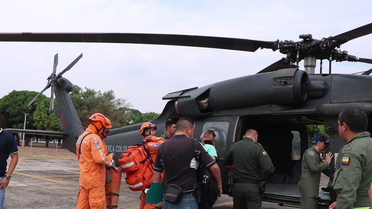 Fallece tripulación de aeronave en Colombia