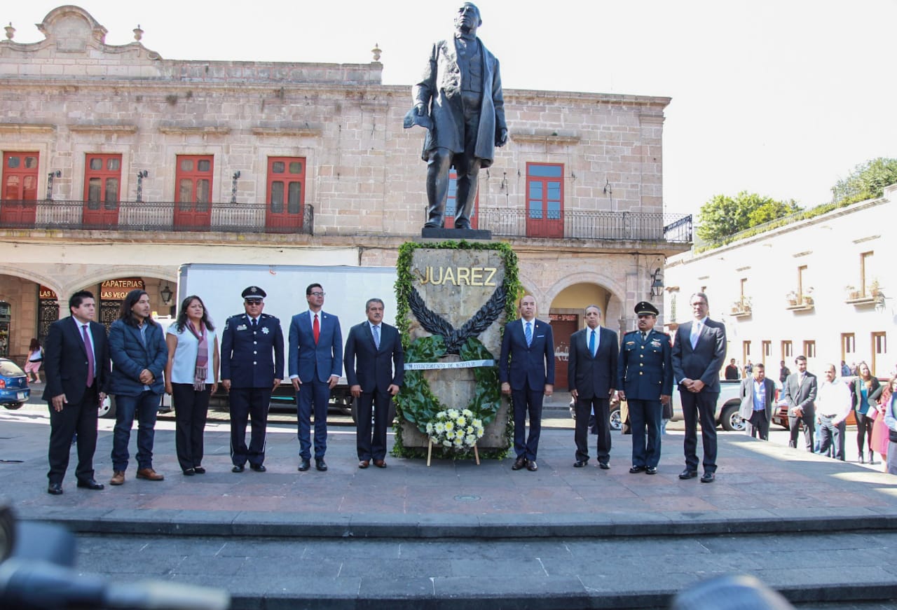 A reforzar ideales de Juárez, urge GP de Morena