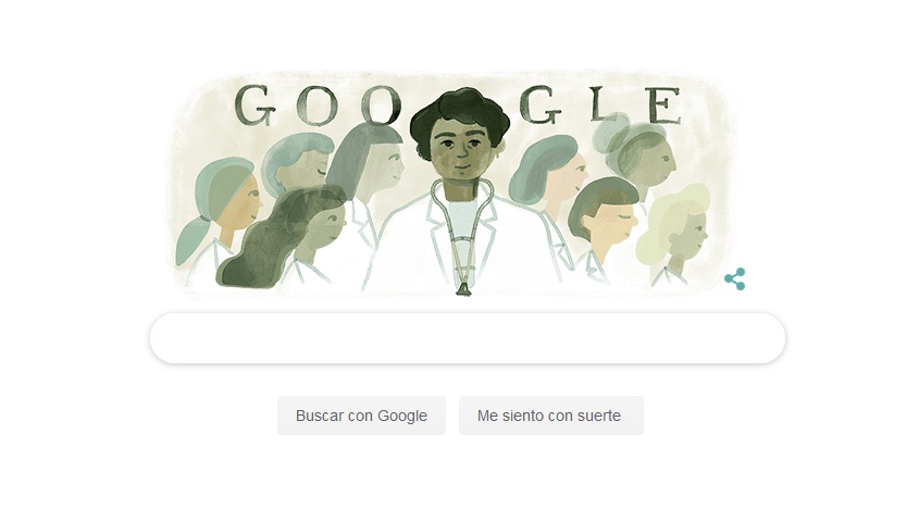 Homenajea Google a primera médica mexicana