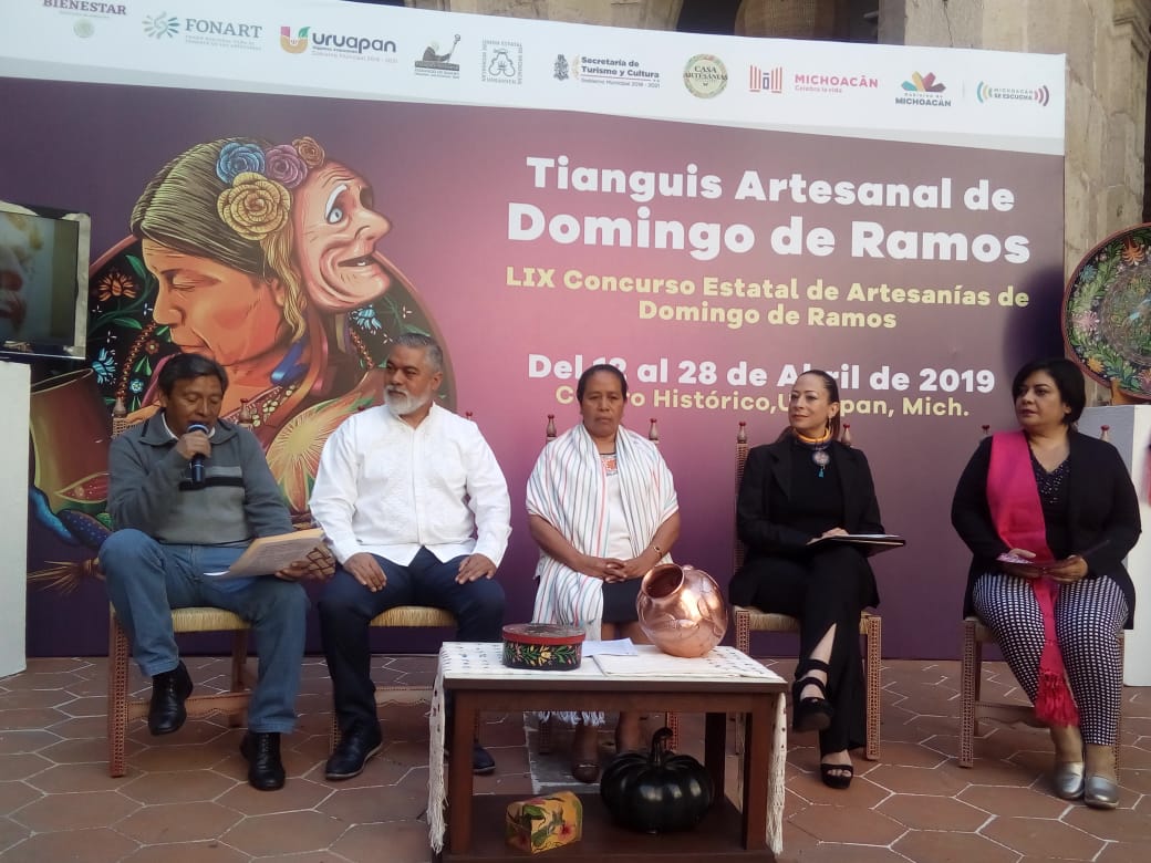 Cerca de 1300 artesanos participarán en el Tianguis Artesanal 2019