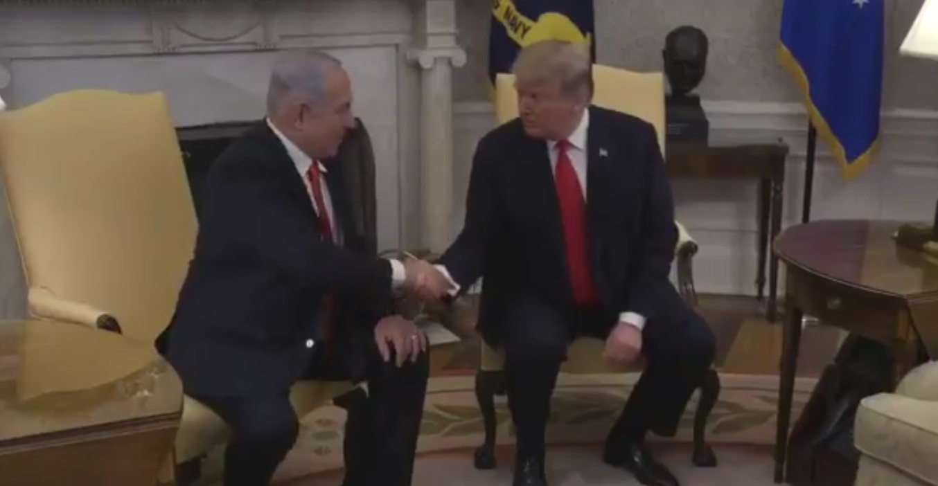 Reconoce Trump soberanía de Israel