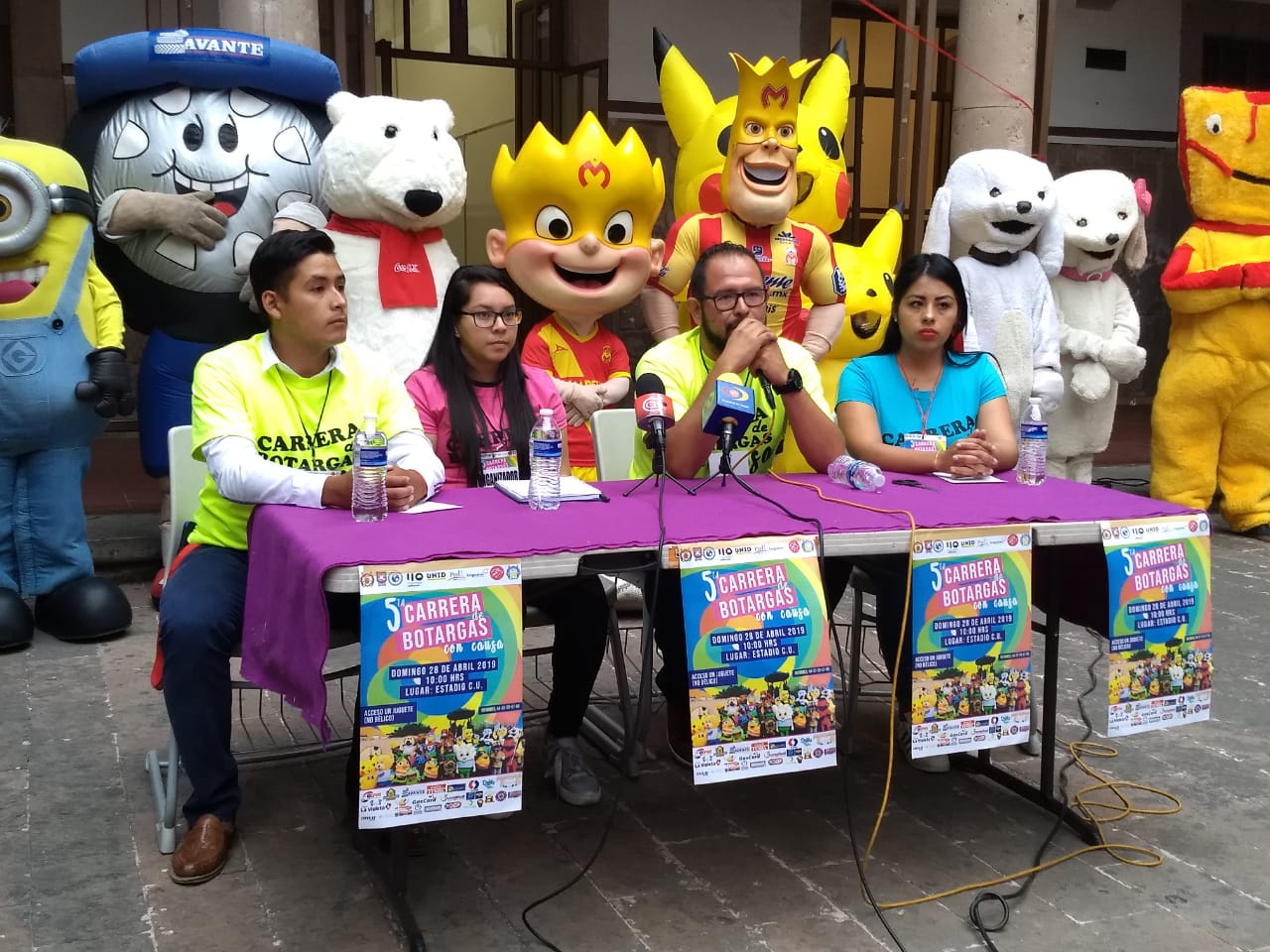 45 botargas participarán en una carrera con causa