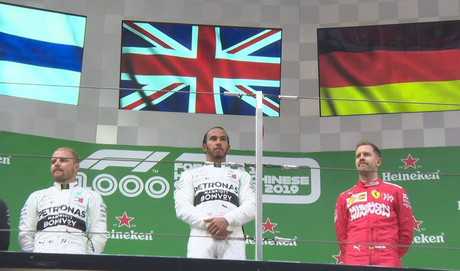 Gana Lewis Hamilton Gran Premio de China