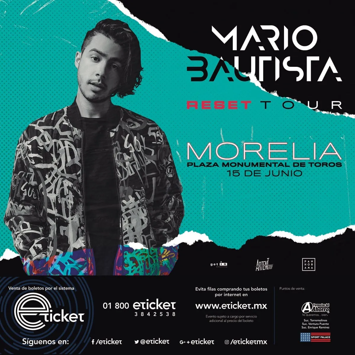 Mario Bautista regresará a Morelia para presentar el “Reset Tour”