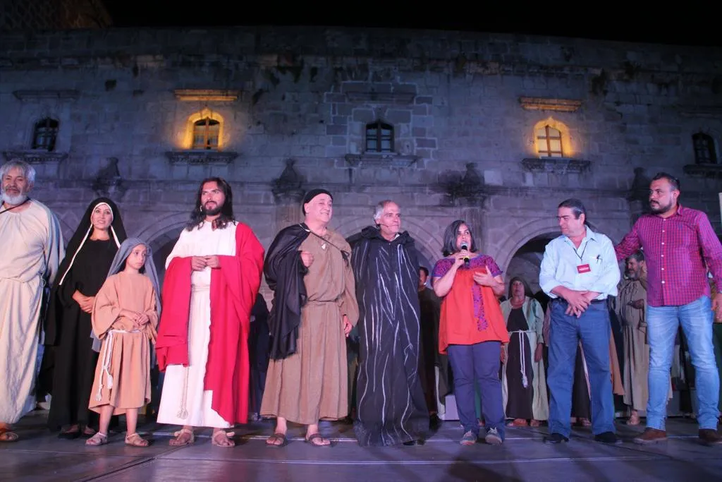 Morelianos y turistas recuerdan "La última cena" de Jesús